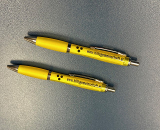 Kugelschreiber NEWPORT RECYCLED gelb HBSOe1 v2